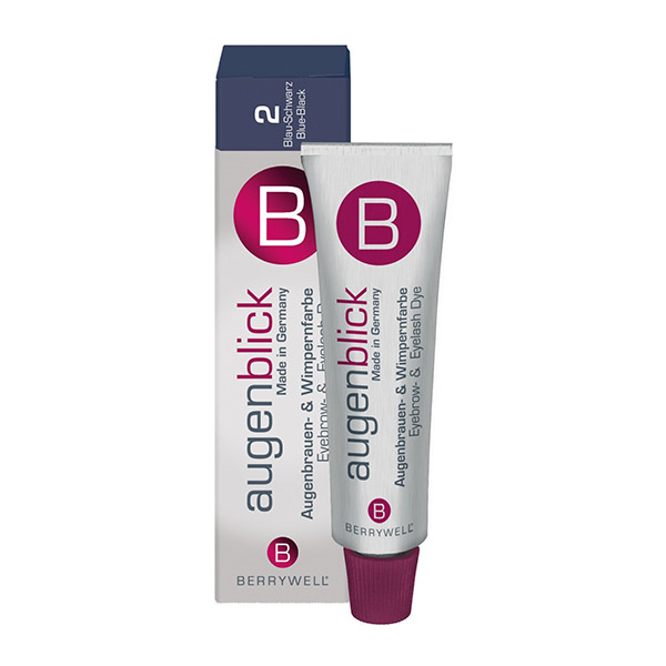 Augenblick Wimpernfarbe Blau-Schwarz 2
